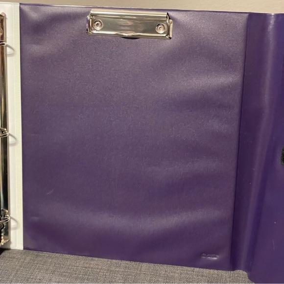 Vintage 90s Style Trapper Keeper Binder With Folder EUC Leopard / Cheetah Print - Picture 7 of 8